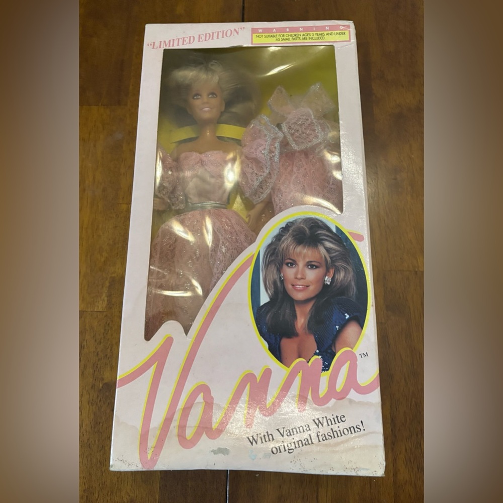 Vintage Vanna White Doll NEW IN PACKAGE